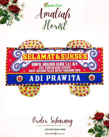 Papan Bunga Ucapan Selamat Parung Jaya